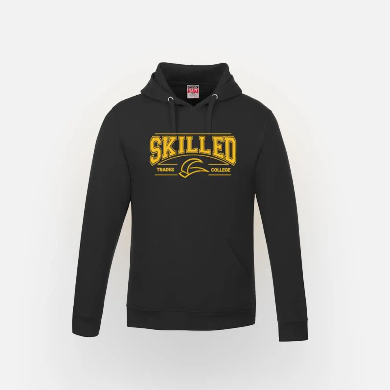 Black Sweater with the words Skilled Trades College