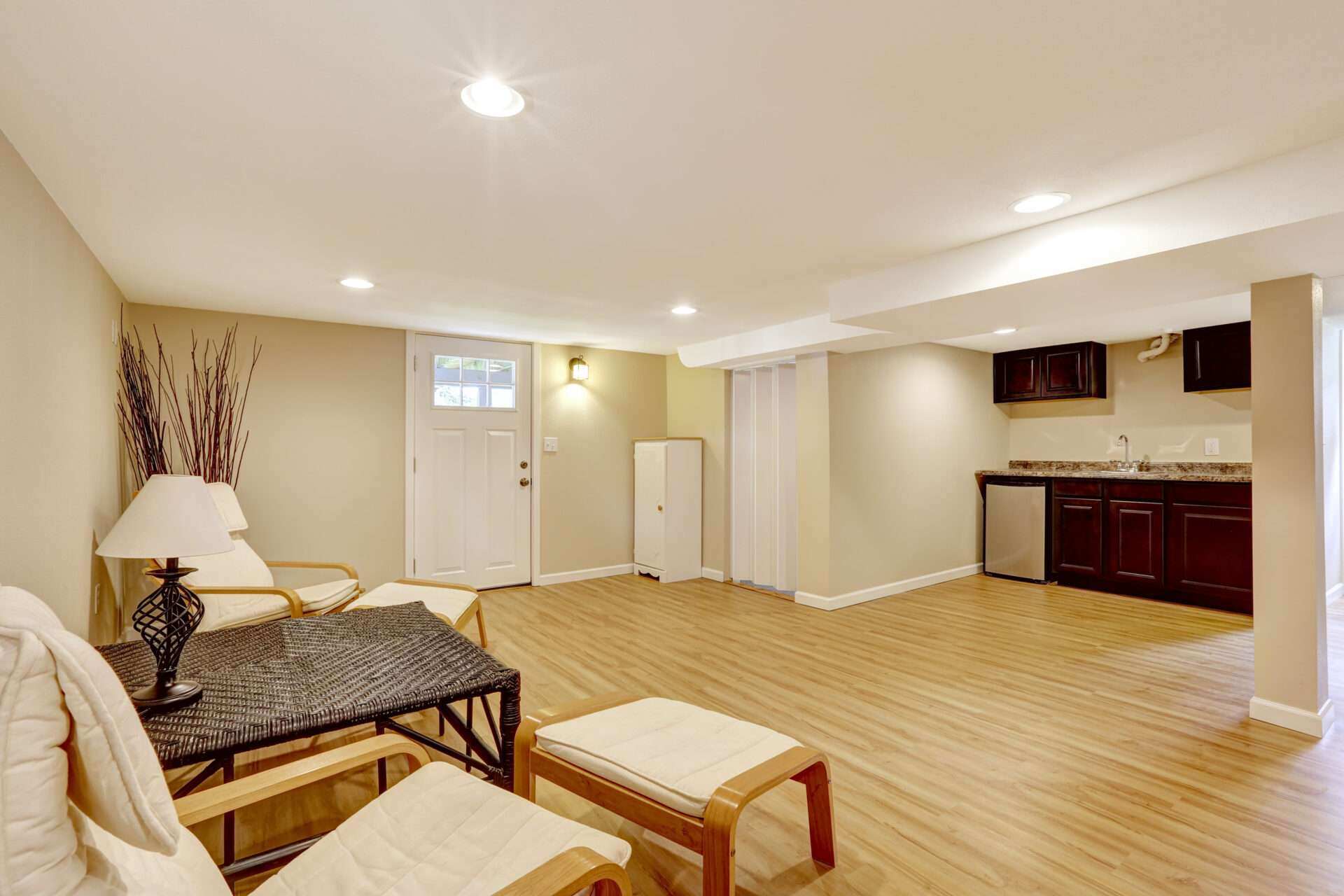Well-executed basement remodel that avoids common finishing mistakes