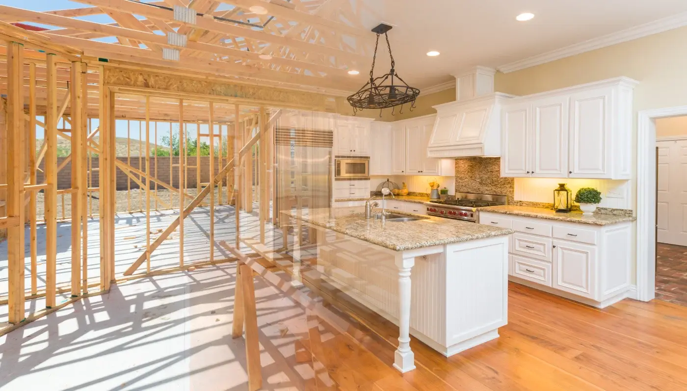 Remodeling crew delivering dependable work on a client's home