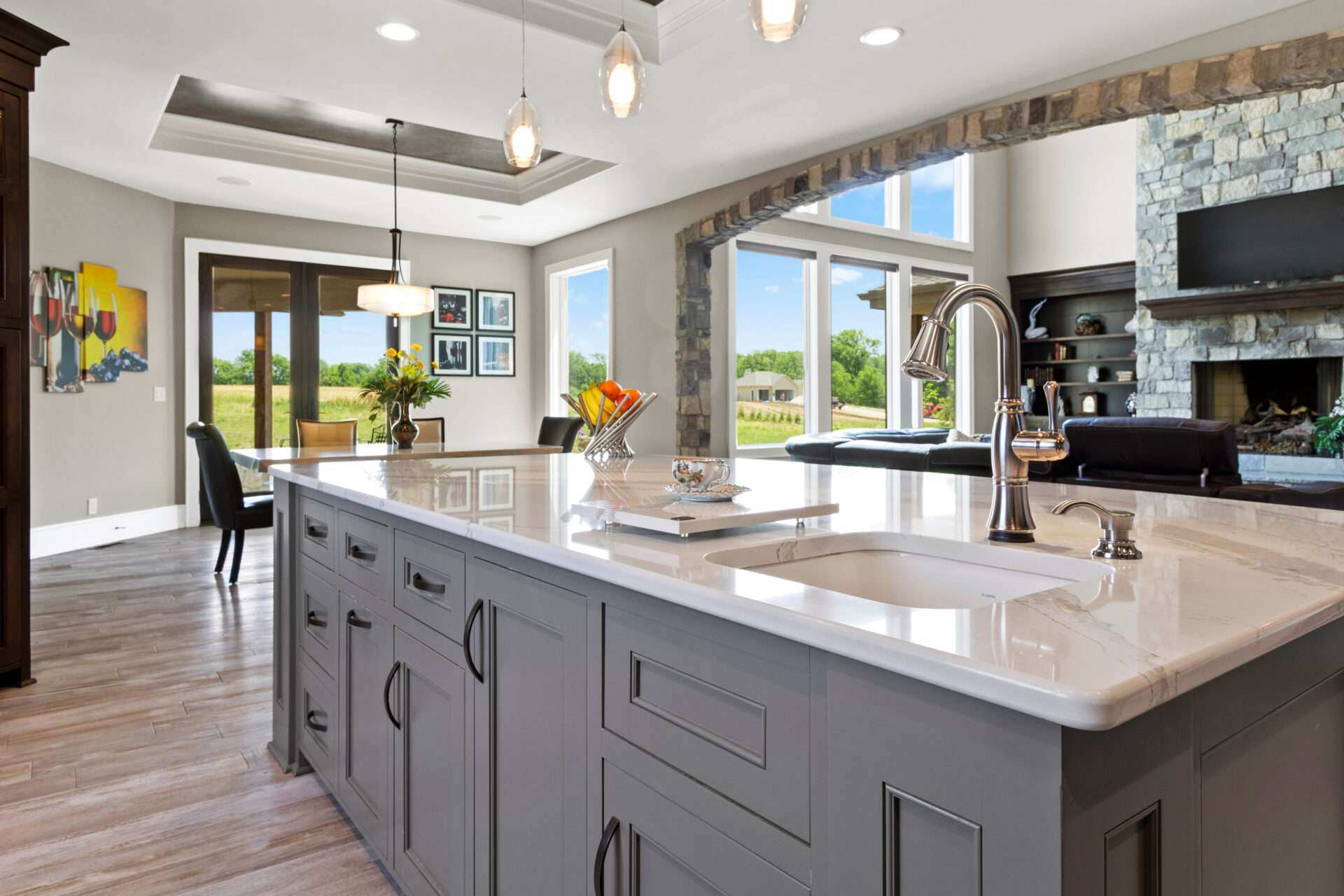 Updated kitchen featuring current remodeling ideas for Minneapolis homes