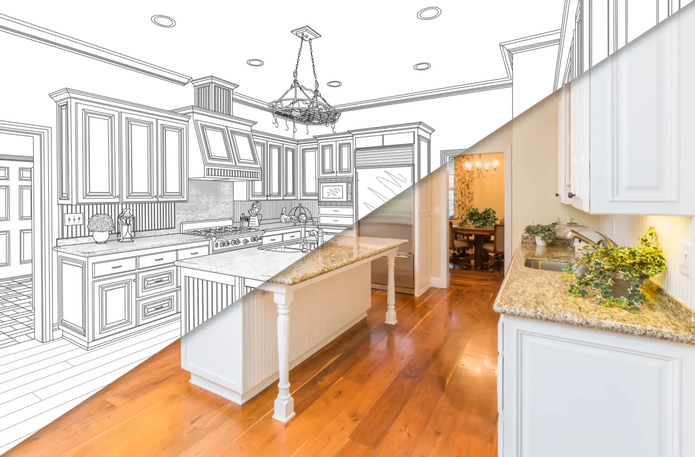 Kitchen and structural work that drive the biggest costs in a whole-home remodel