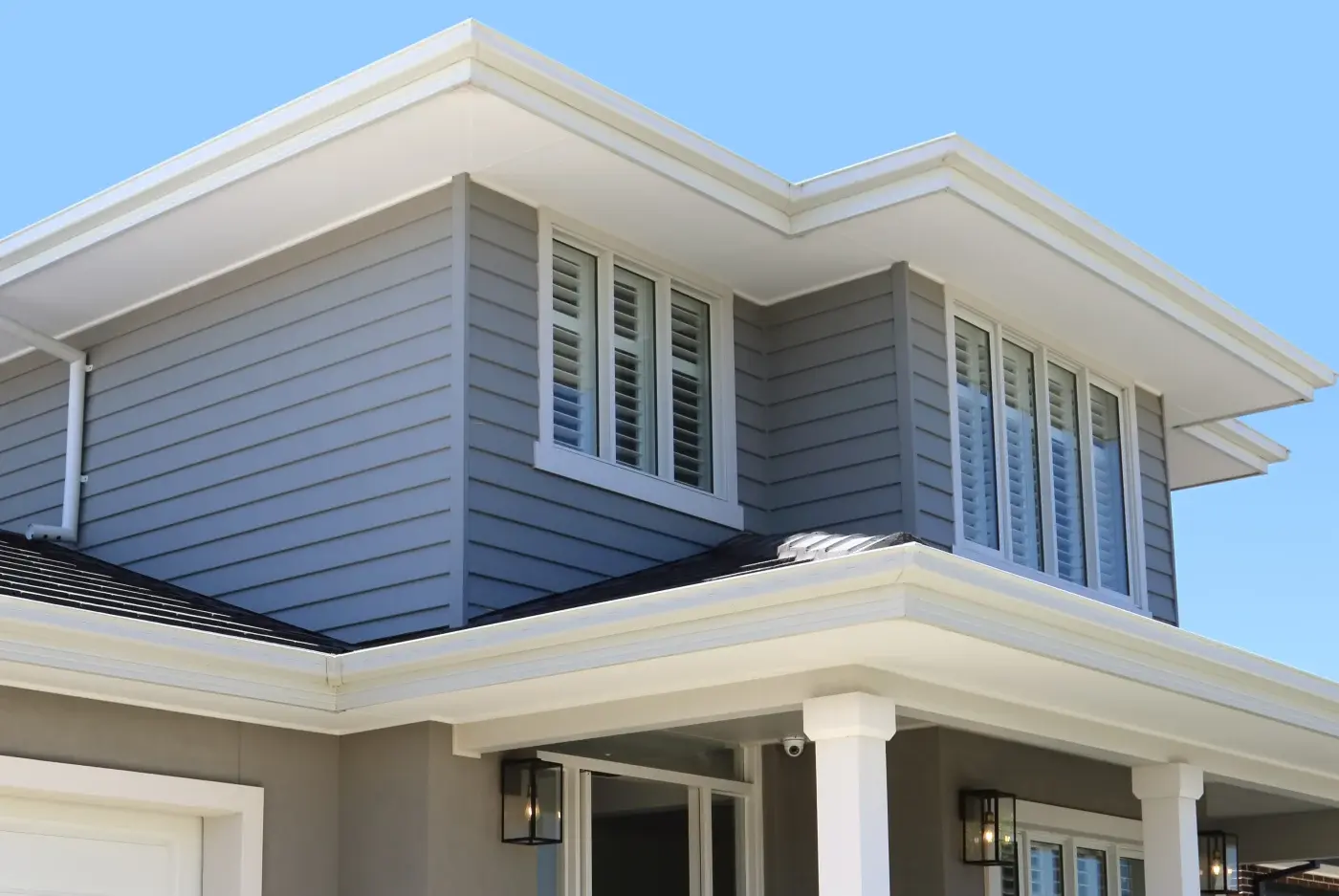 Two-story home addition showing the choice between building up or out