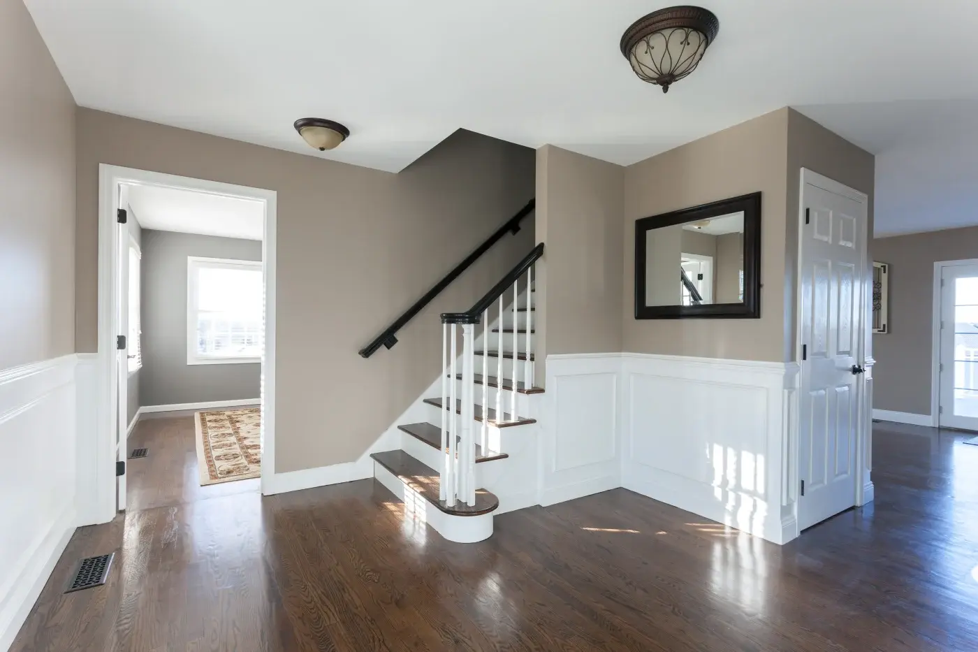 Existing home with the yard space and structure to support an addition