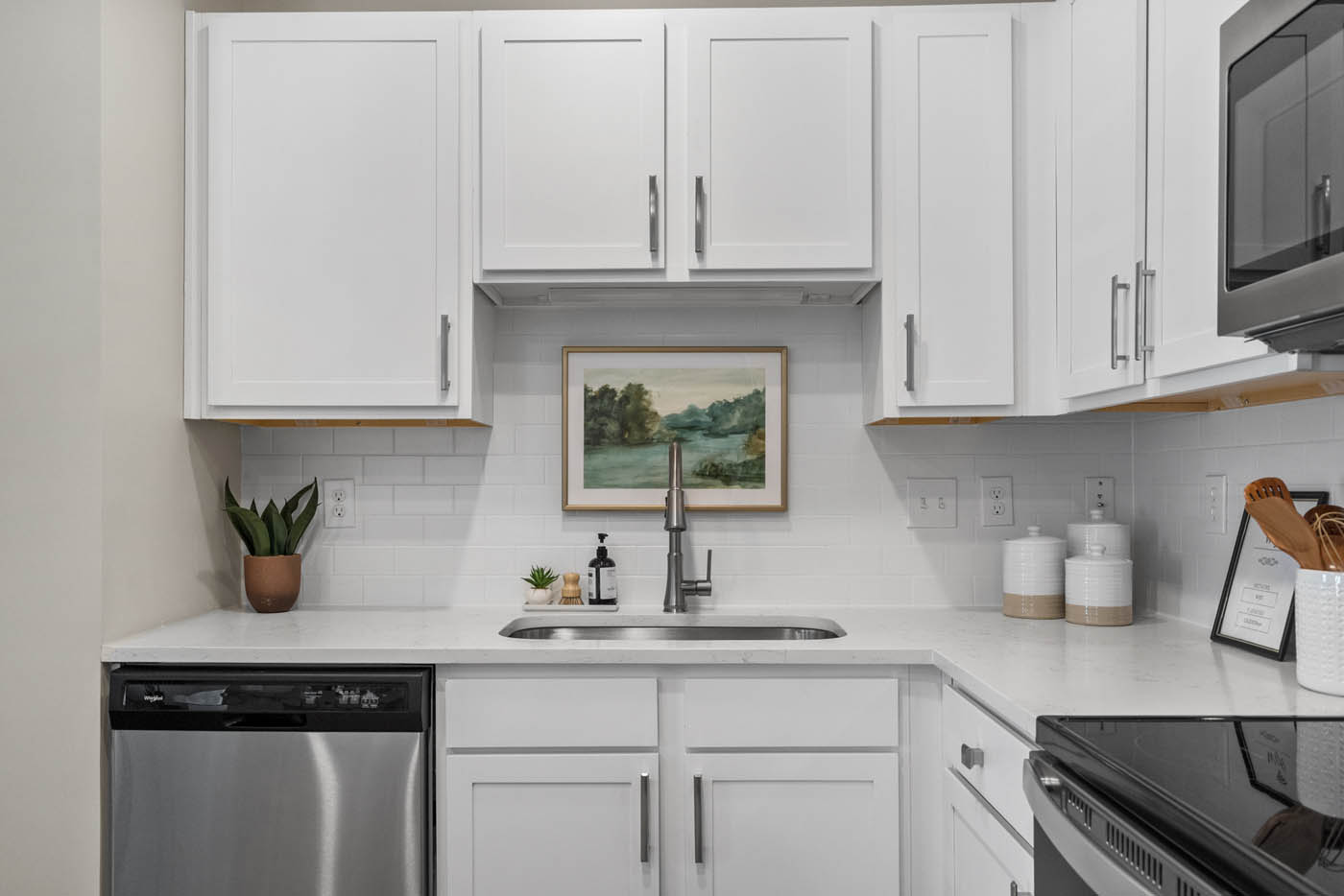 Kitchen cabinets