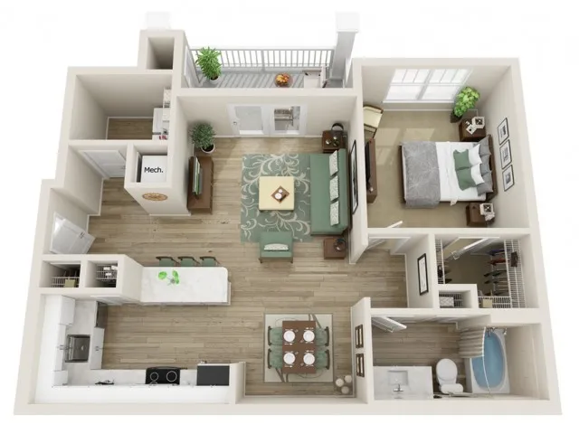 The Juniper floor plan image