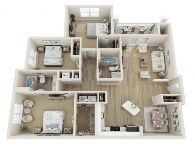 Canton floor plan layout