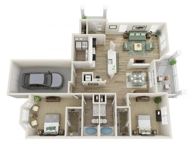 Reinhardt floor plan layout