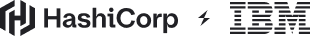 HashiCorp and IBM Logo