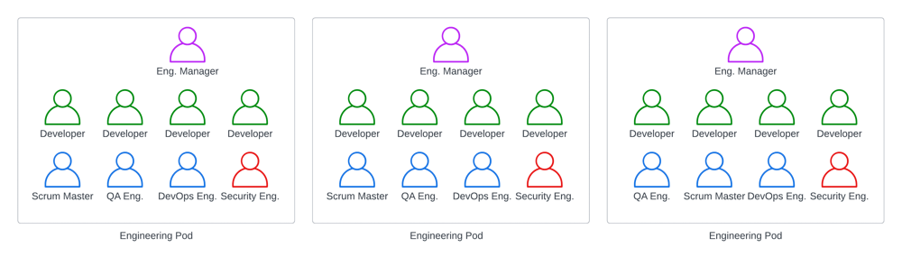 Software org transformation