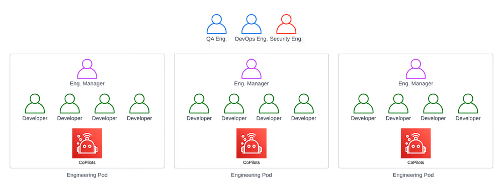 Software org transformation
