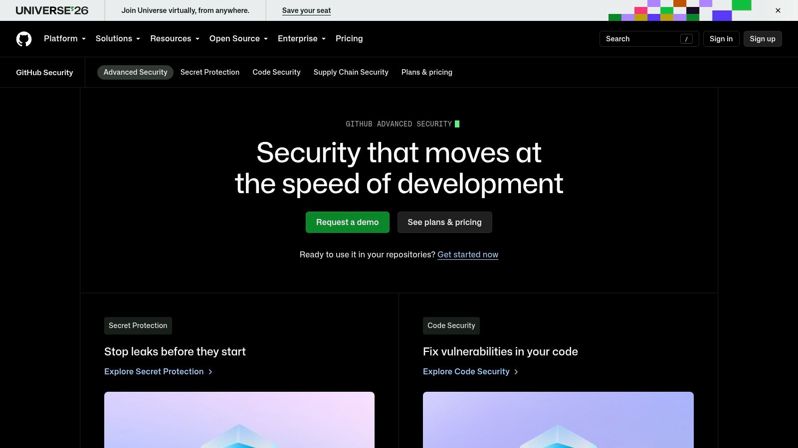 GitHub Advanced Security