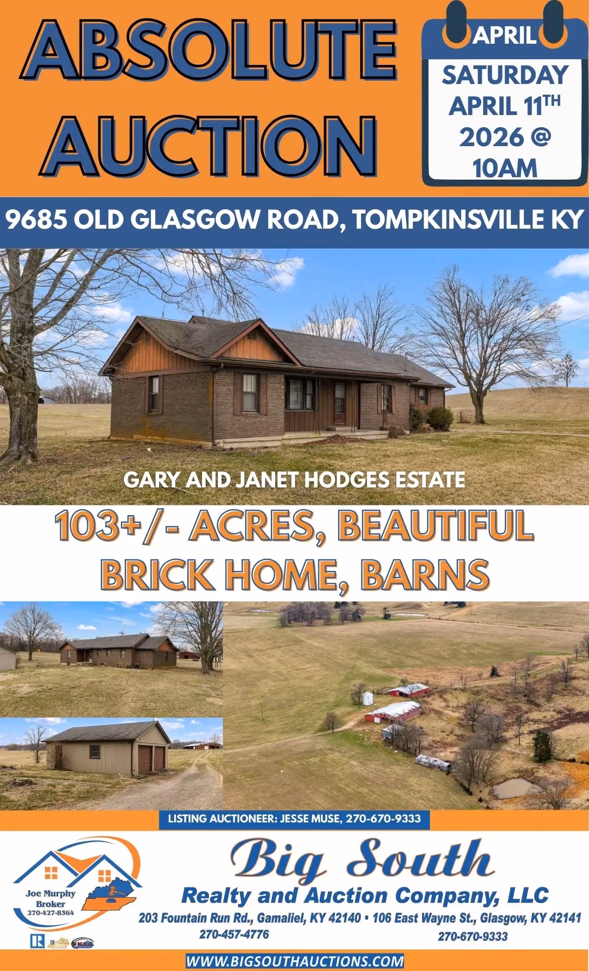Absolute Auction - Hodges Estate