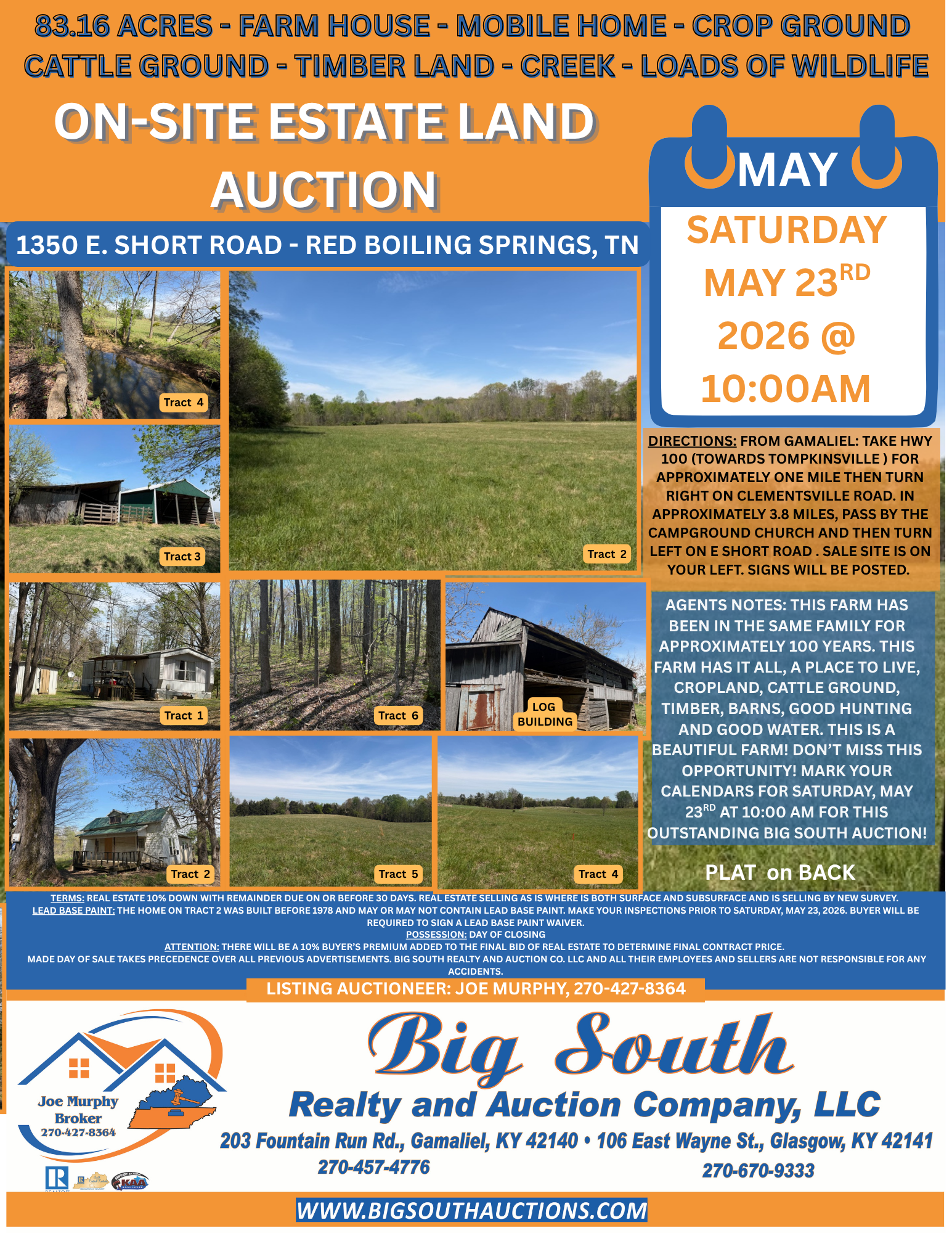 On-Site Estate Land Auction