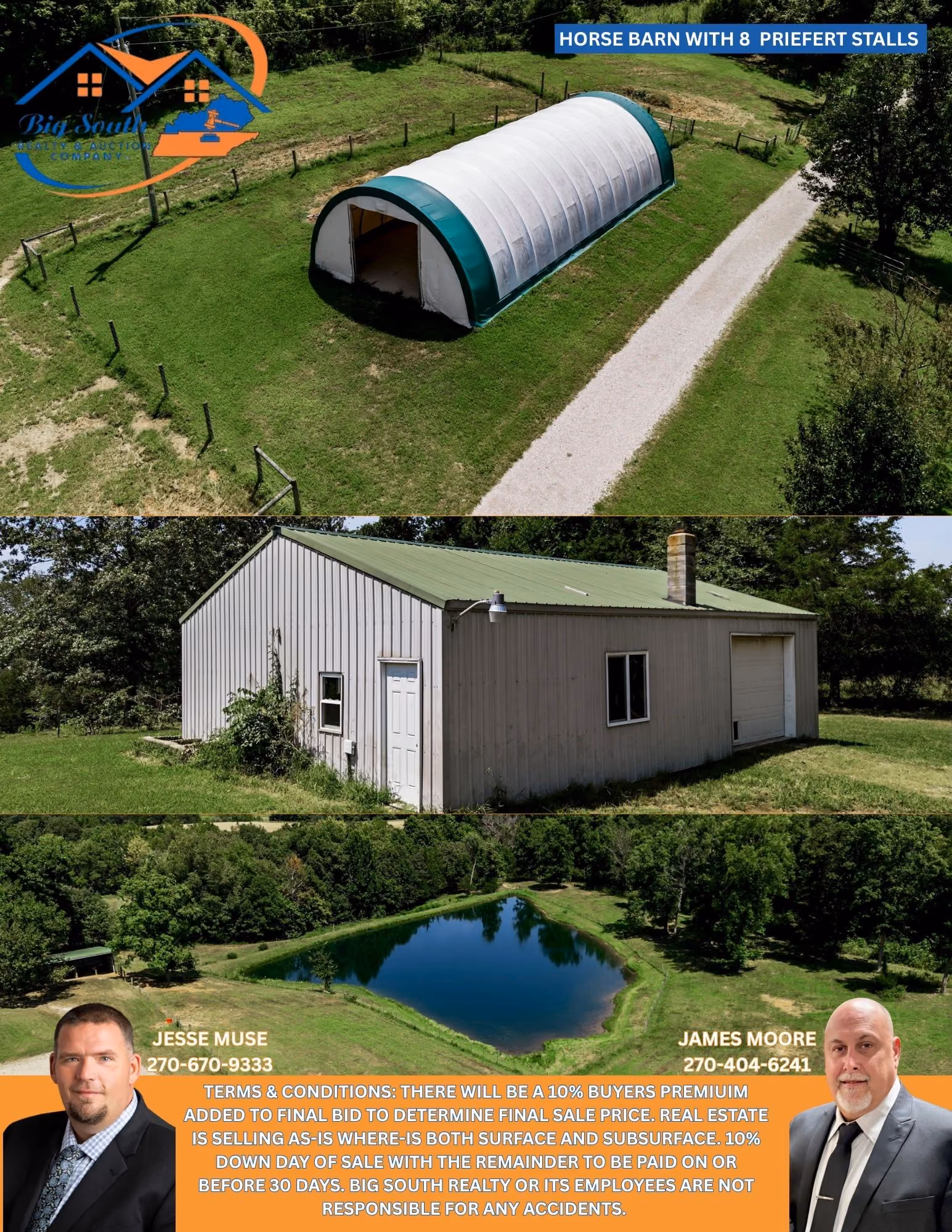 Online Only Auction - House & 31.00+/- AC