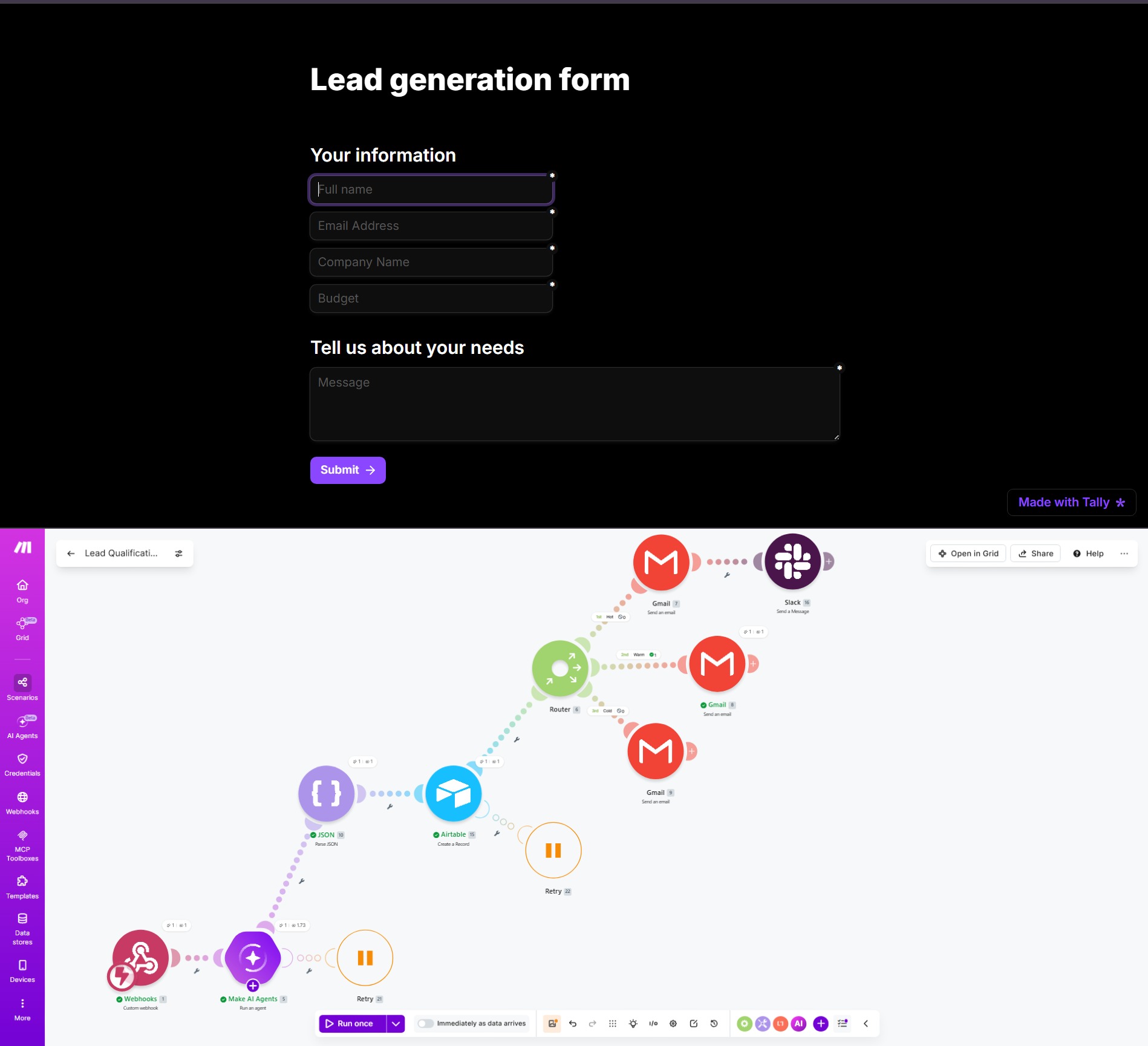 A screenshot of web page