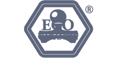 Logo mit dem Text ECO und einem stilisierten Baum innerhalb eines sechseckigen Rahmens.