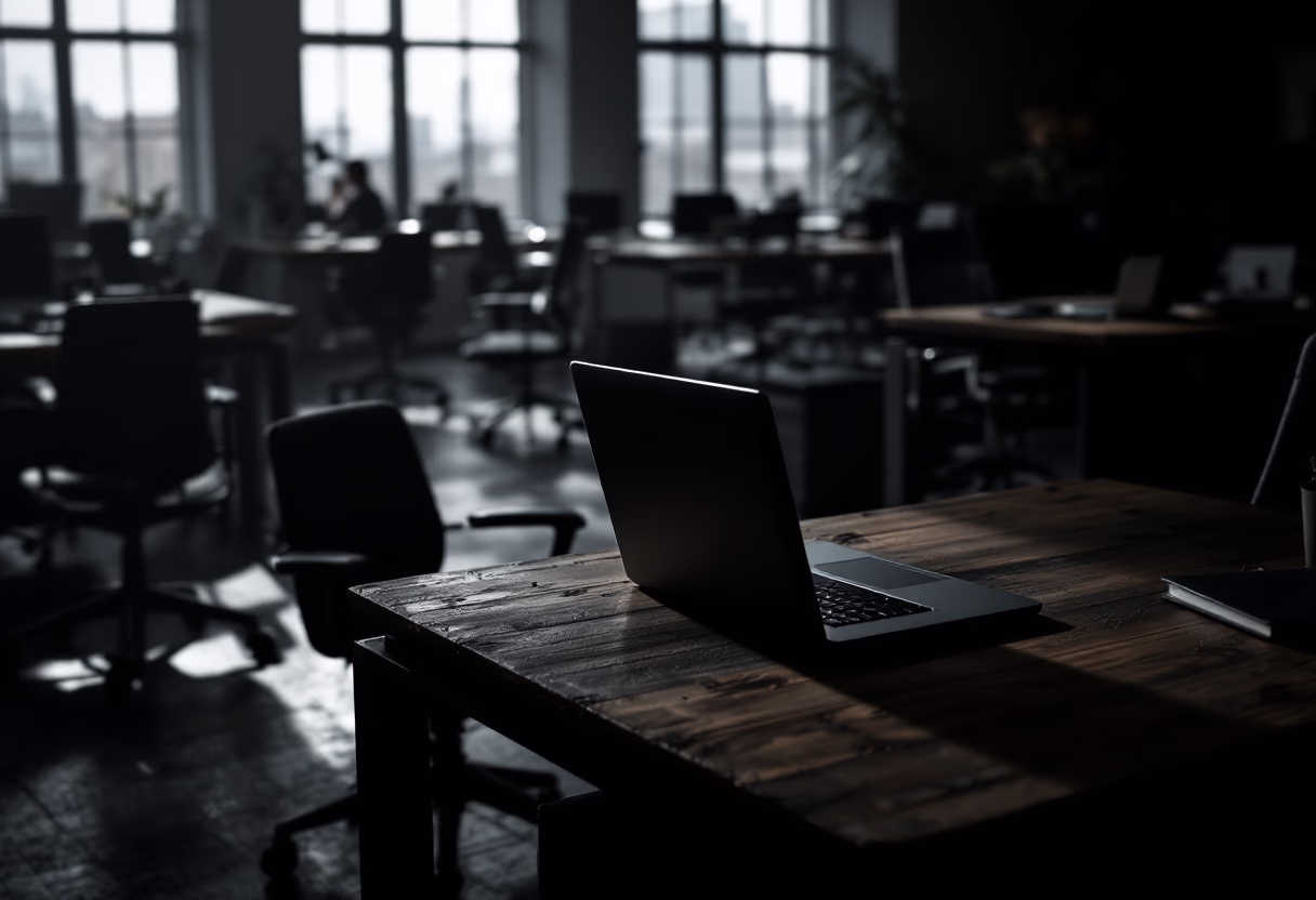 image of busy office environment (for a hr tech)