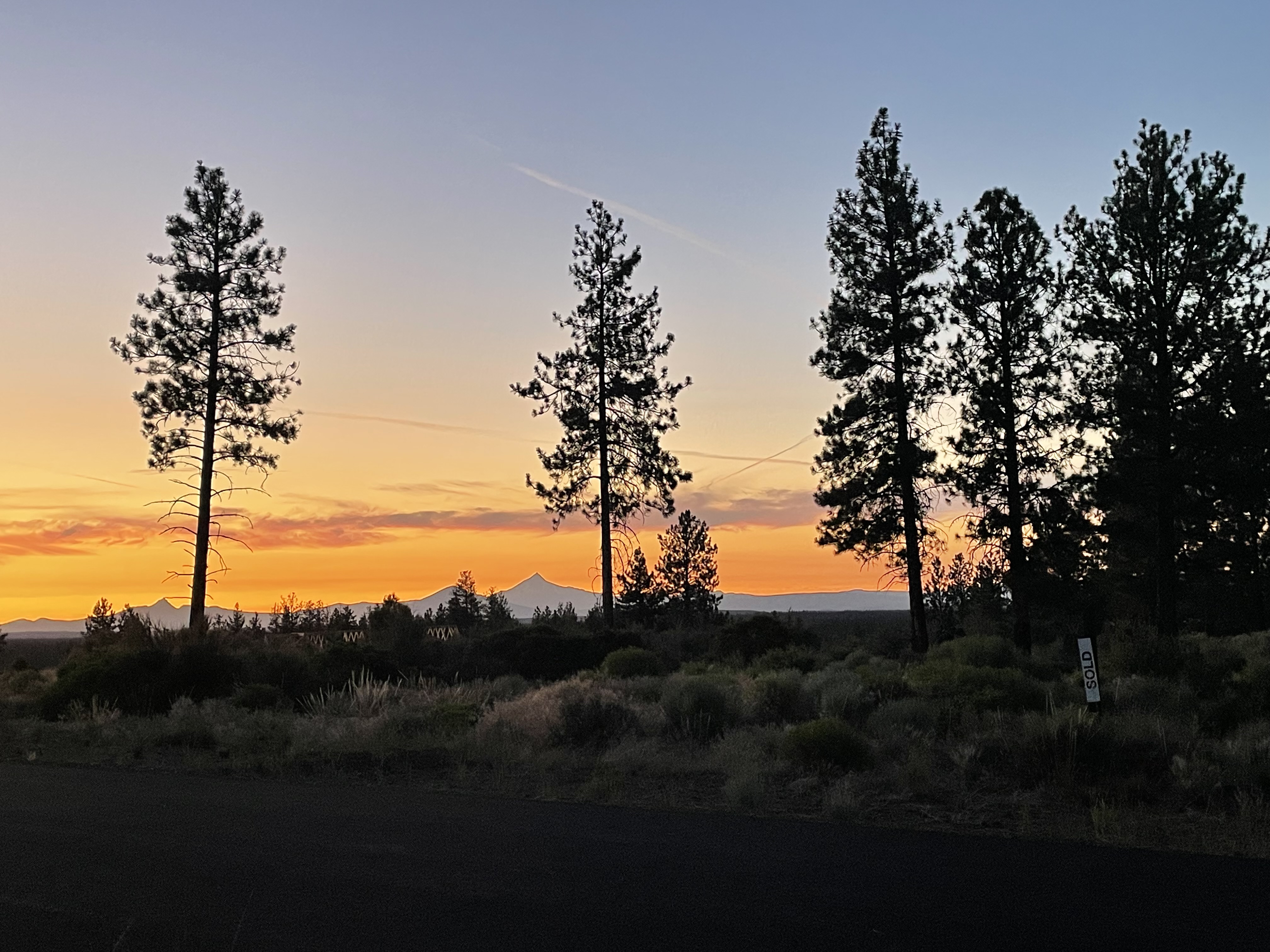Sara at a beautiful sunset
