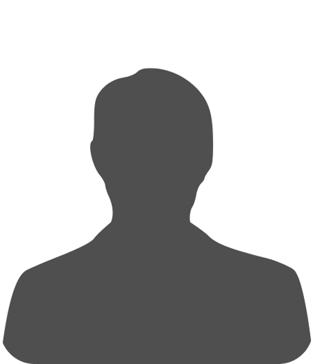 Silhouette eines generischen Profilbild-Avatars in Grau vor weißem Hintergrund.