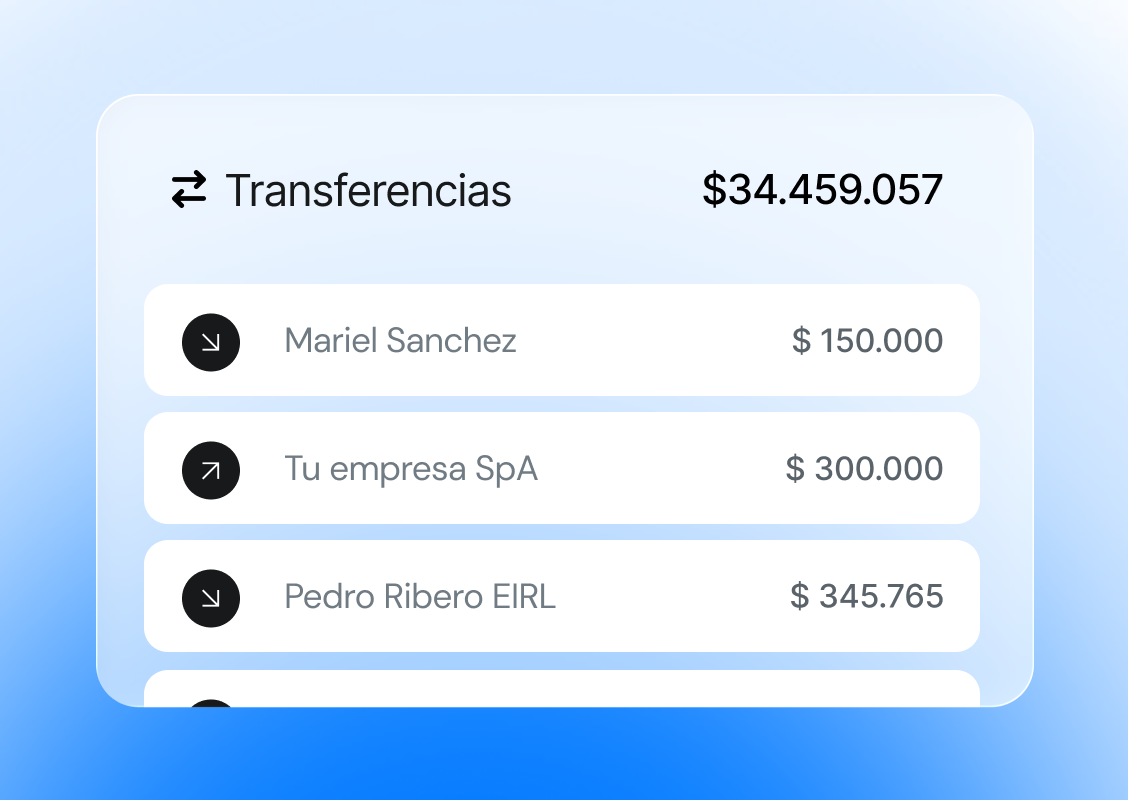 Pagos conciliados sin revisión manual y excel