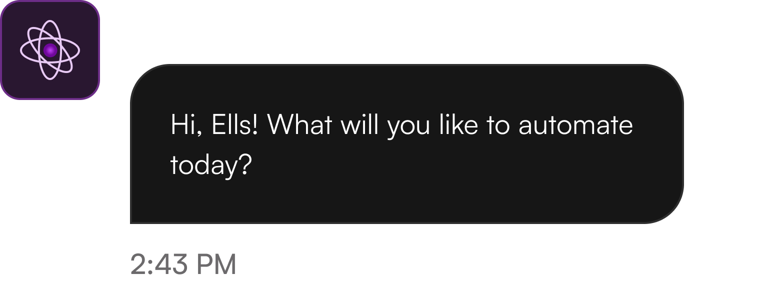 Synapse AI chat with user