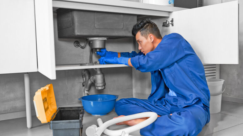 How to clean grease out of sink drains