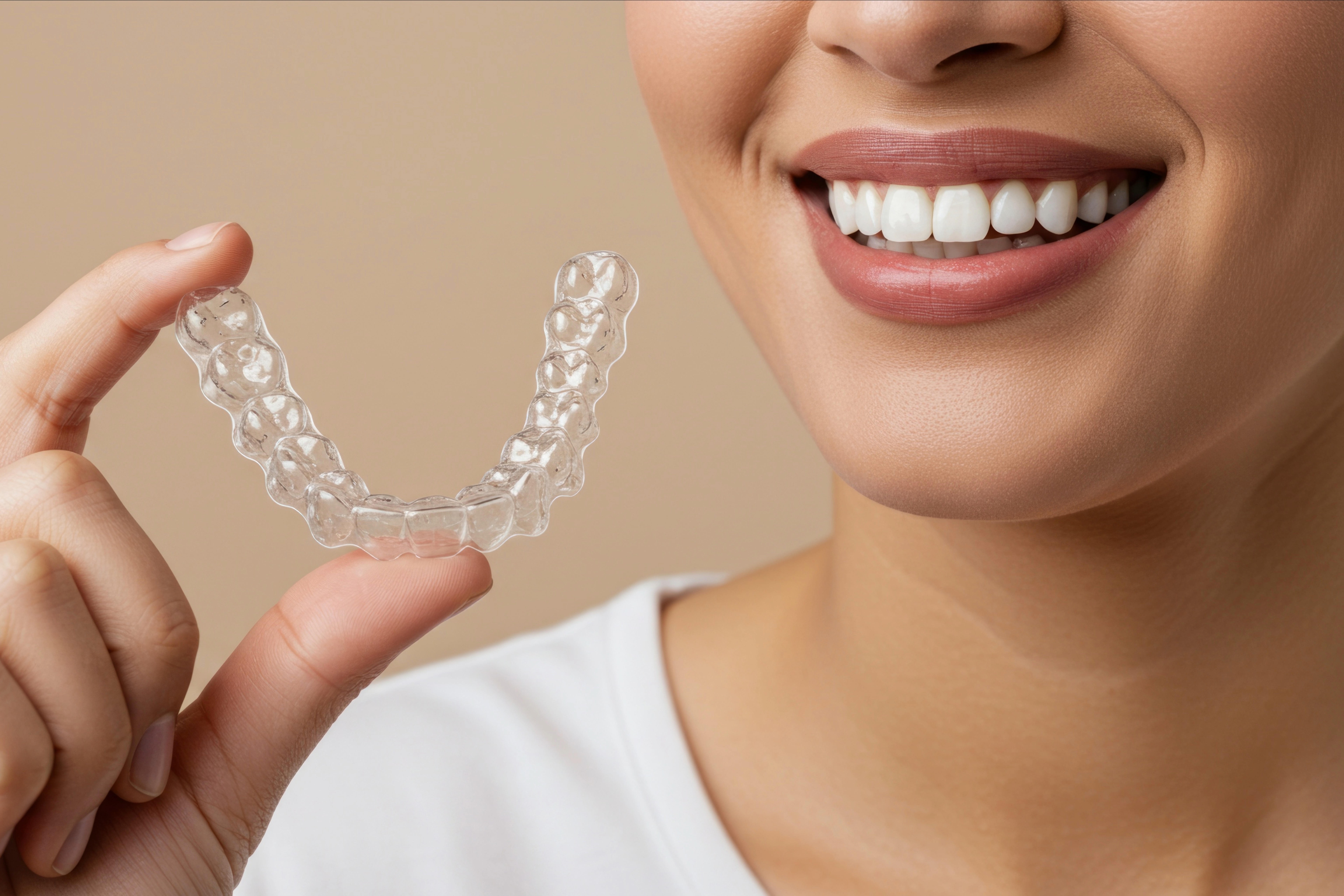 Patient's Perfect Smile due to Clear Aligner (Invisalign®, Angel Aligners and Spark Aligners) at Owens Orthodontics Denver Wheat Ridge