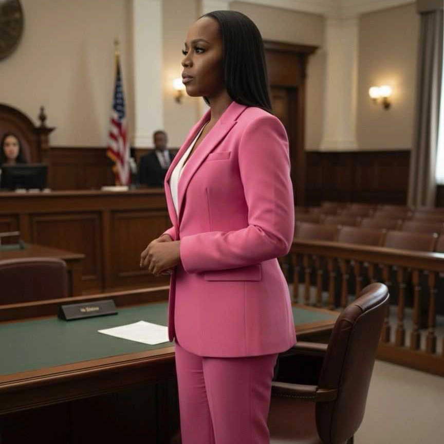 Ayana Thomas in courtroom