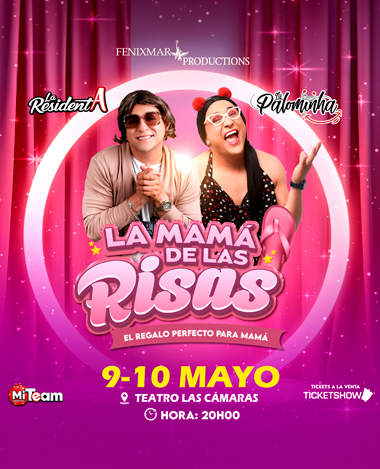 Promotional poster for 'La Michy del Amor' 2026 USA tour with event date February 13 and time 8PM, featuring a person dressed as an angel making a phone gesture.