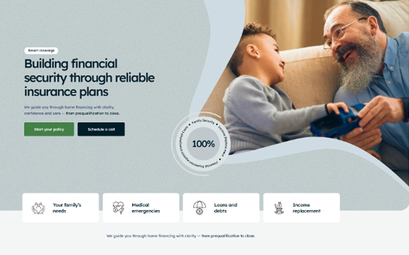 assurix-landing-home-page-screenshot