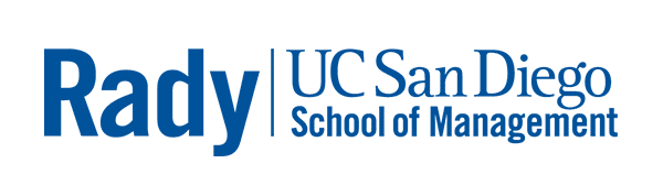 Logotipo de Rady | Escuela de Administración de UC San Diego.