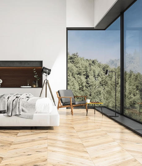 Modern home with new windows and doors ready for estimate