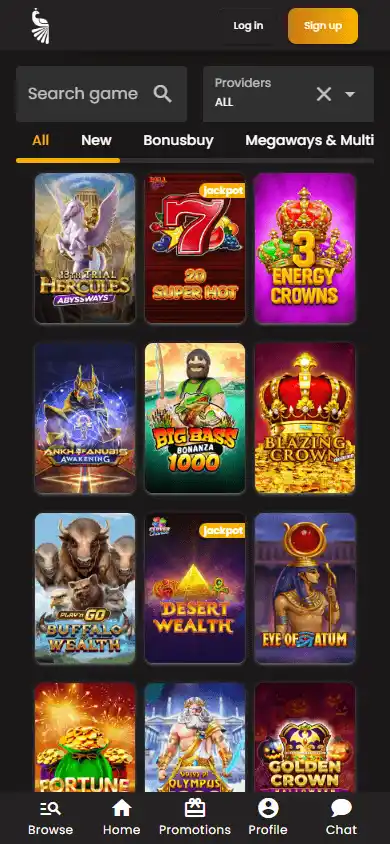 Art Casino Game Gallery Mobile