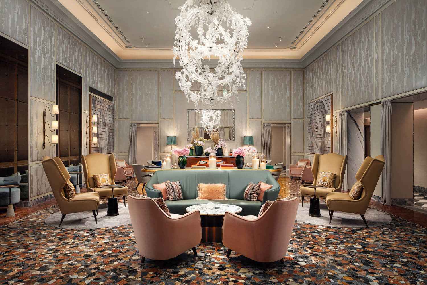 luxusní interiér hotelu