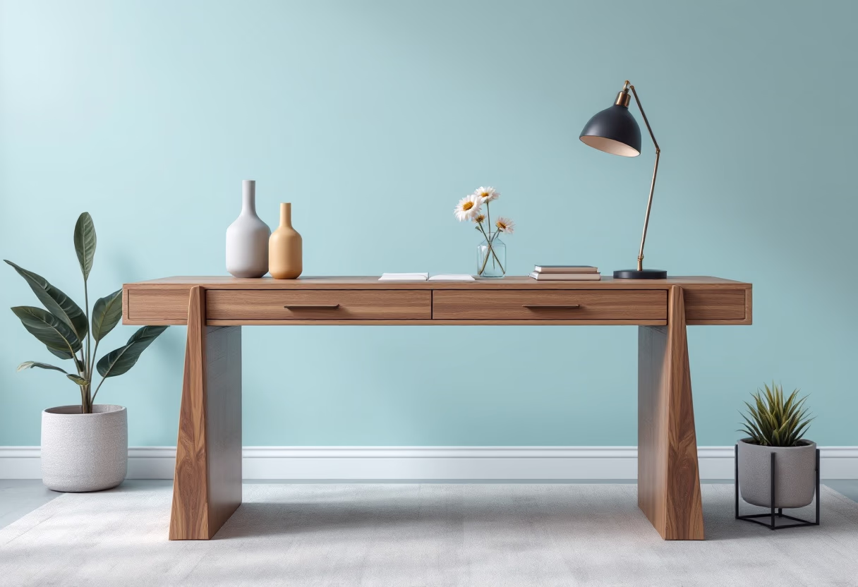 subject/scene: image of elegant office desk