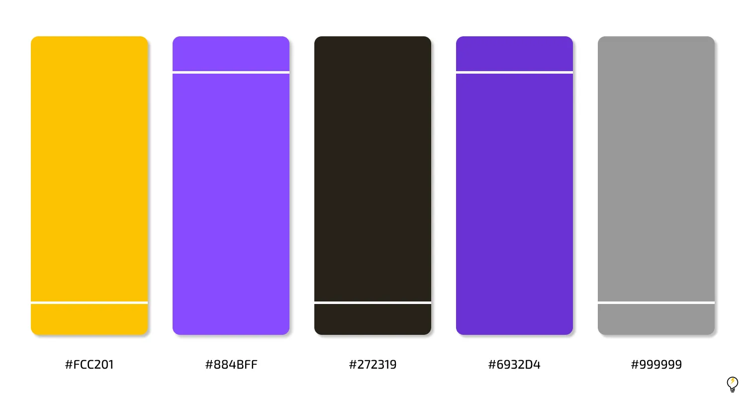 A bunch of color palette will decide the brand impress customer or not