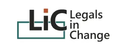 Logo „LiC – Legals in Change“ (Wort-/Bildmarke)