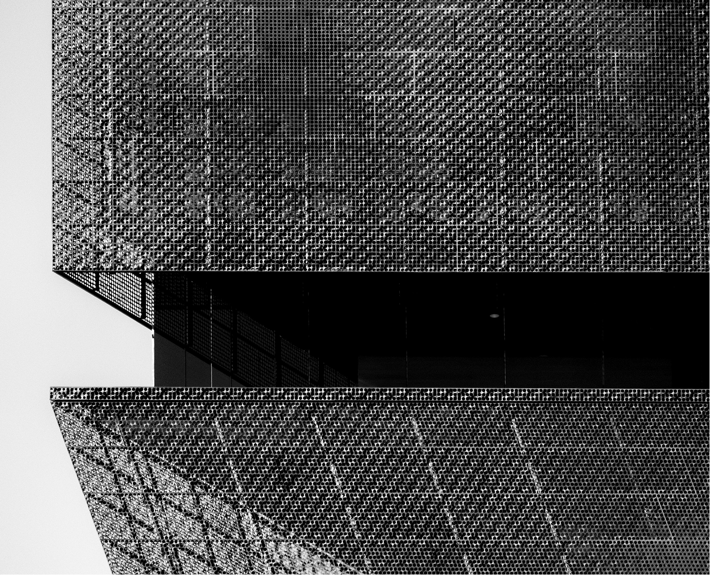 abstract architectural builing