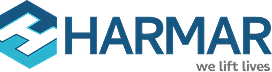 HARMAR company logo with slogan 'we lift lives'.