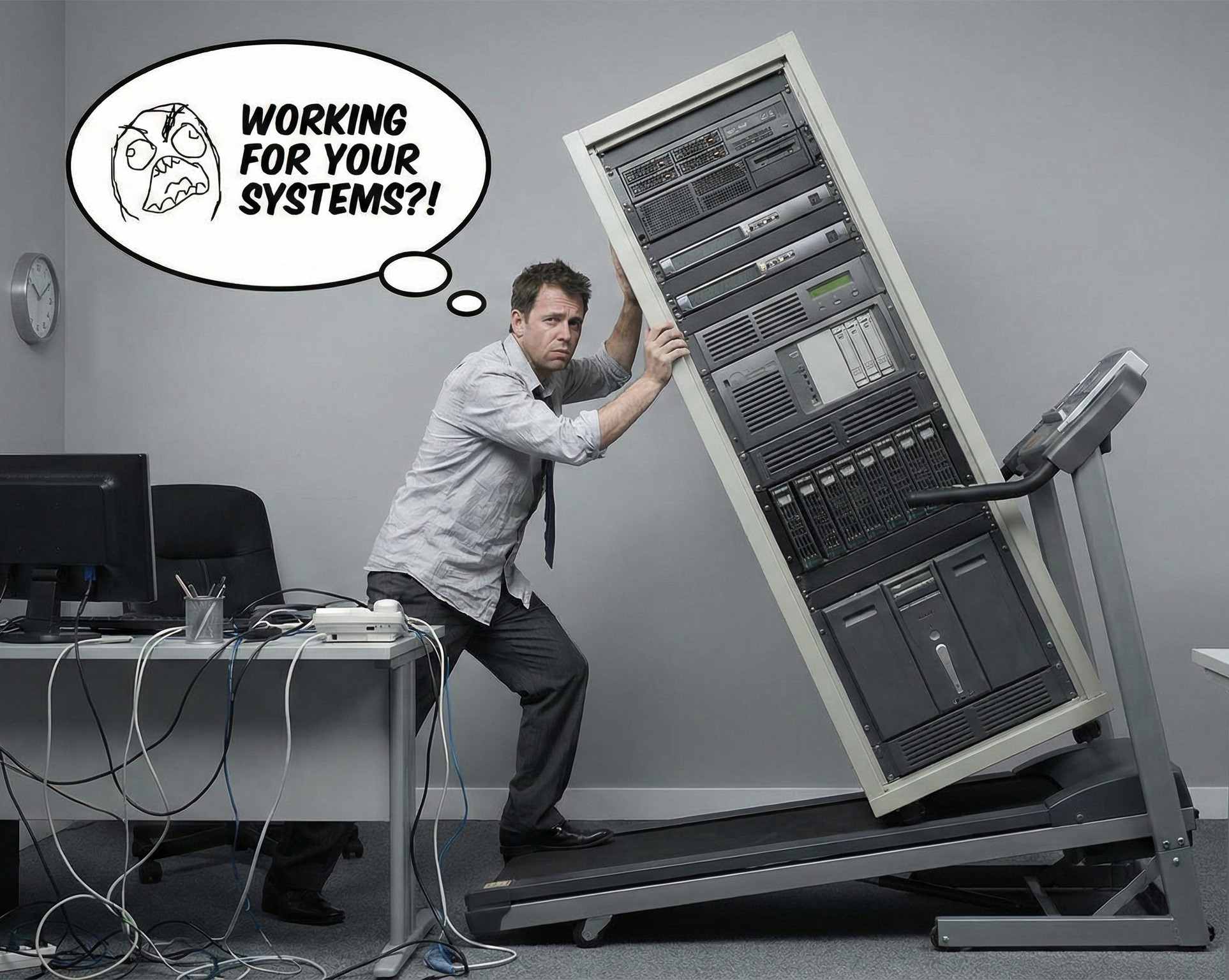 image of a user interacting with the software on a laptop (for a productivity tools business)