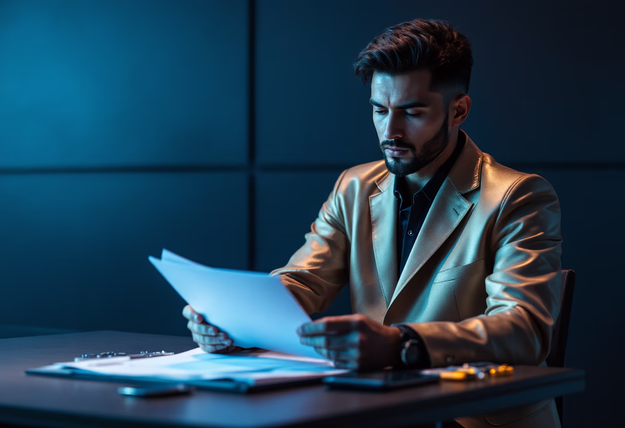 image of an insurance agent explaining policy details