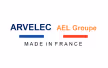 Logo Arvelec AEL Groupe avec mention Made in France en dessous.