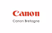 Logo Canon avec le texte Canon Bretagne en dessous.