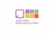 Logo coloré avec les mots 'DAS NOS VOUS TRIEZ NOUS COLLECTONS' en français.