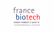 Logo de France Biotech avec mention des sociétés innovantes en santé.