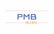 Logo PMB avec sous-texte ALZEN en orange sur fond blanc.