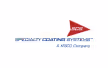 Logo de Specialty Coating Systems, une entreprise de R&D.