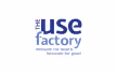 Logo de The Use Factory avec le slogan « Innover for better good ».