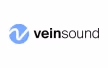 Logo de Veinsound avec une icône bleue stylisée à gauche.