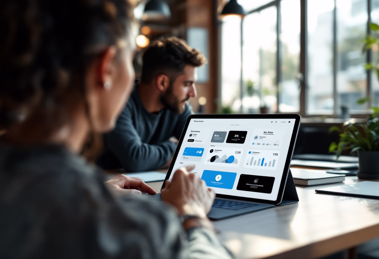 [interface] image of user interface design process (for a legal tech)